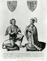 Richard Fitzalan, 3rd Earl of Arundel and Eleanor Countess of Arundel, 1785